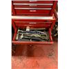 Image 3 : Waterloo rolling Cabinet 2 tier tool Box chest containing assorted tools