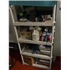 Image 1 : 5 tier industrial shelving rack (CONTENTS INCLUDED)