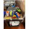Image 1 : Cart w/contents - includes HO Laserjet/Master Heat Gun/Epson Printer/Uline label dispenser etc