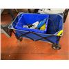 Image 4 : Cart w/contents - includes HO Laserjet/Master Heat Gun/Epson Printer/Uline label dispenser etc