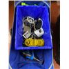 Image 1 : Uline Utility Wagon w/contents - includes Mastercraft Heat Gun/Bulbs/assorted Gauges etc