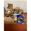 Image 1 : Pallet of misc. - includes Glue gun parts/Uline tapes/Glues/assorted tools etc