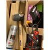 Image 5 : Pallet of misc. - includes high tension wires/Uline - Energy Saver Tubes/working gloves/mop buckets/