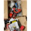 Image 8 : Pallet of misc. - includes high tension wires/Uline - Energy Saver Tubes/working gloves/mop buckets/