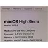 Image 7 : Apple MacBook Pro 13-inch SSD hardrive