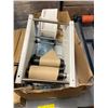Image 3 : Large group of misc. Uline products - includes NEW 24in shrink film dispenser/label dispenser/tapes