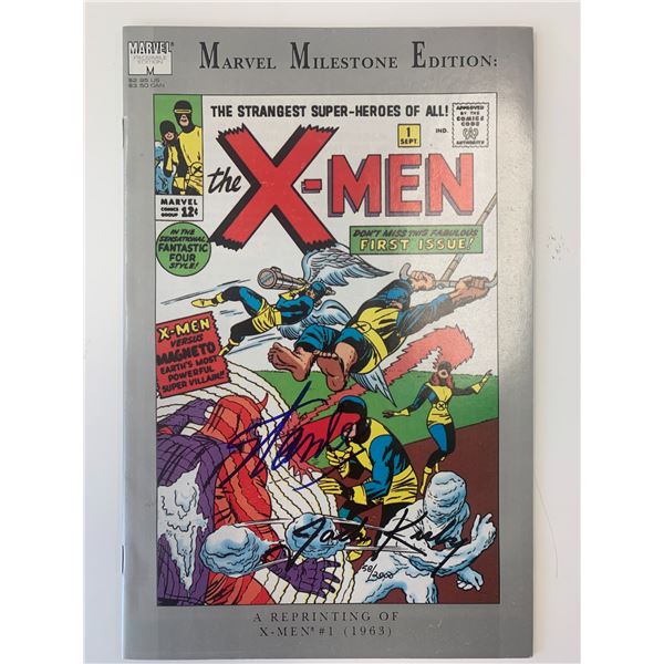 Stan Lee, Jack Kirby signed X-Men comic