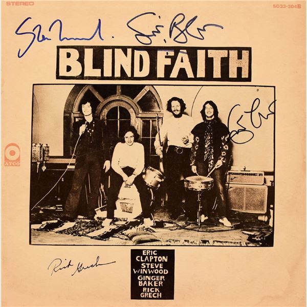 Blind Faith signed 1969 Debut Album