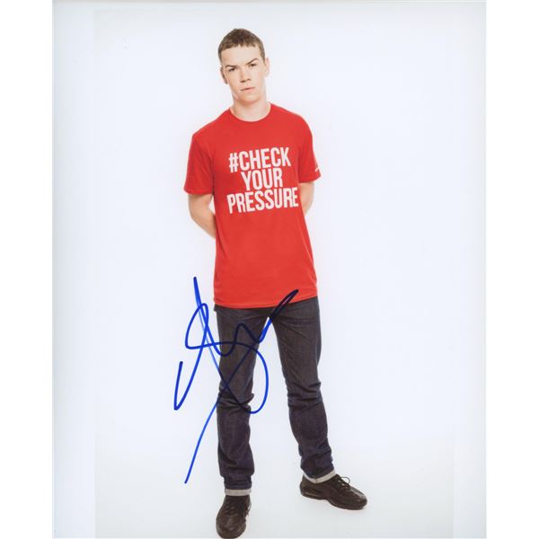 Will Poulter signed photo