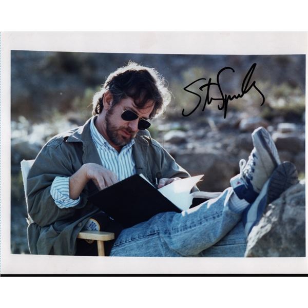 Steven Spielberg signed photo