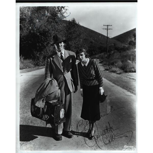 Claudette Colbert signed photo