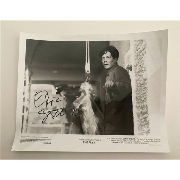 The Fly II Eric Stoltz signed movie photo