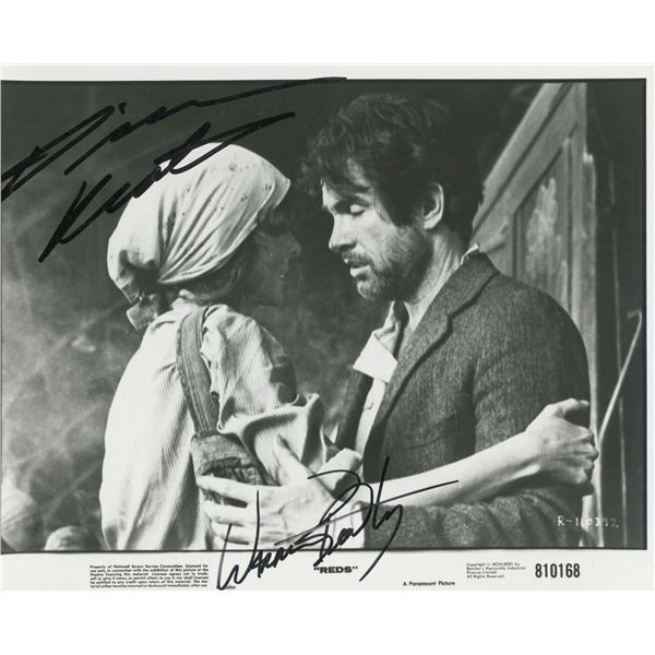 Warren Beatty / Diane Keaton signed photo