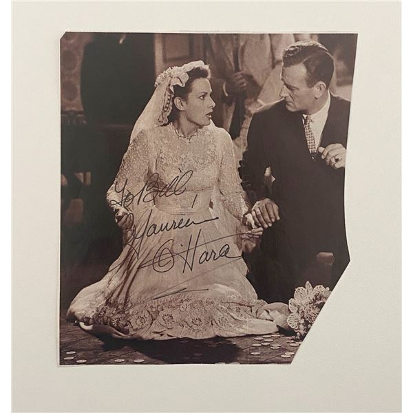 Maureen O'Hara Signed Photo