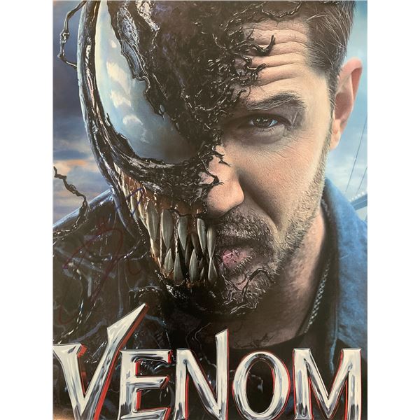 Venom Tom Hardy signed mini movie poster