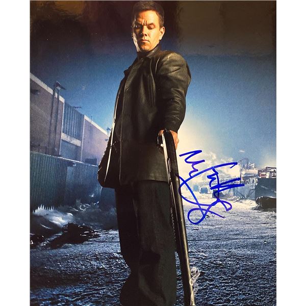Max Payne Mark Wahlberg signed movie photo