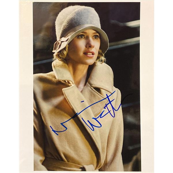 King Kong Naomi Watts signed movie photo