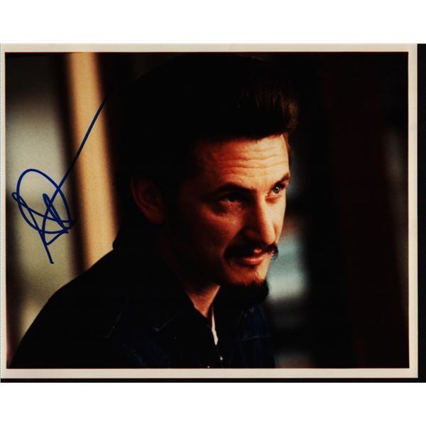 Sean Penn signed photo