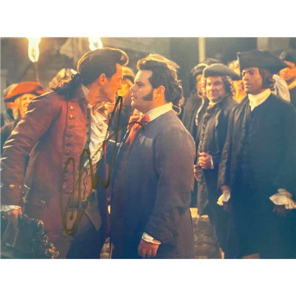 Beauty and the Beast Luke Evans signed movie photo