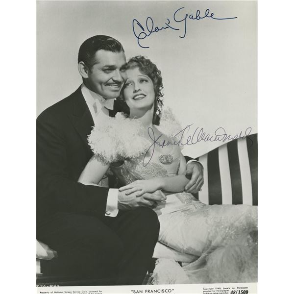 San Francisco signed  Clark Gable movie photo