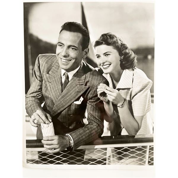 Humphrey Bogart and Ingrid Bergman movie photo