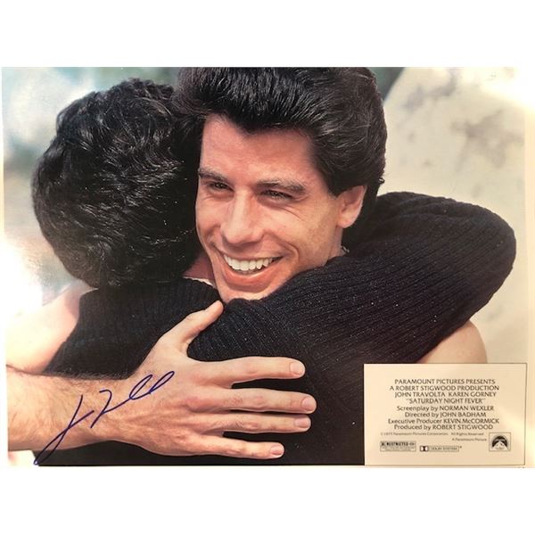Saturday Night Fever signed lobby card