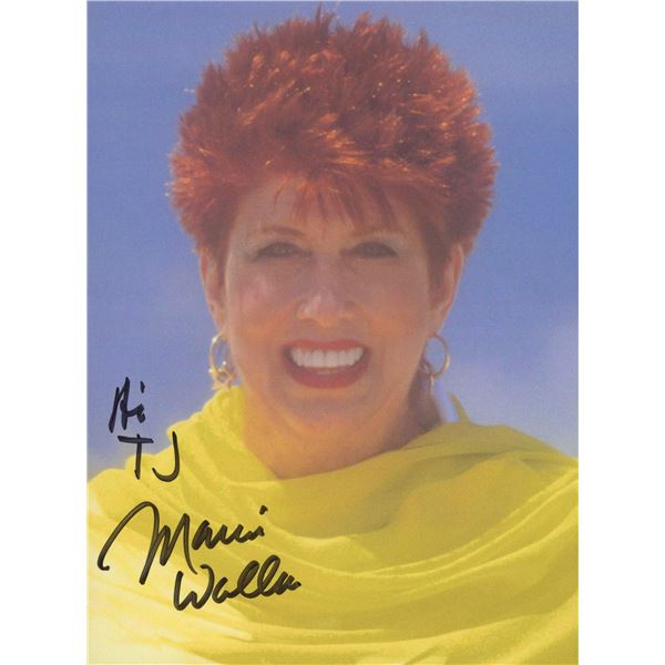 Marcia Wallace signed photo
