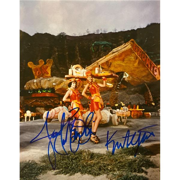 The Flintstones in Viva Rock Vegas Kristen Johnston and Jane Krakowski signed photo