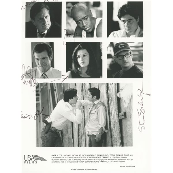 Traffic cast signed movie photo