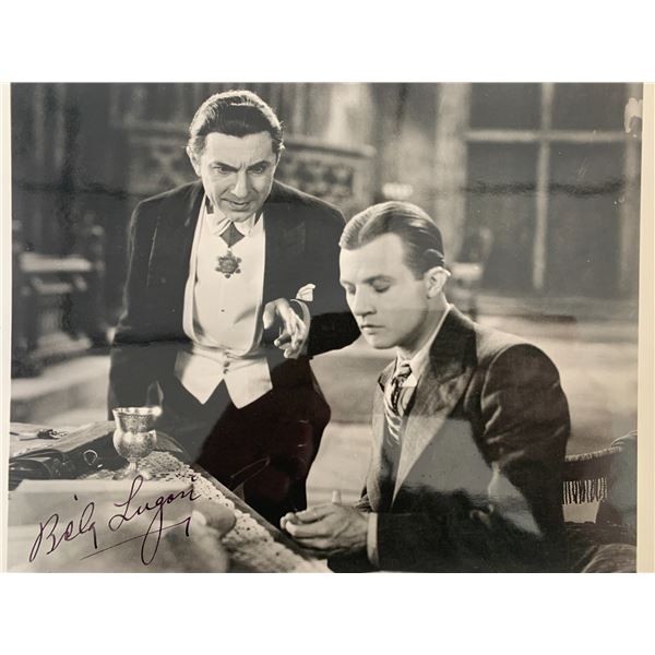 Count Dracula Bella Lugosi signed photo