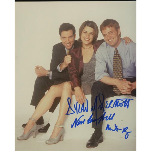 Three to Tango signed movie photo
