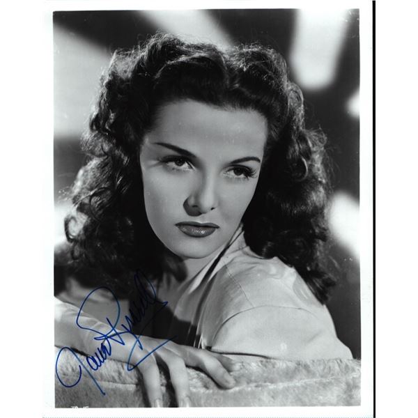Jane Russell signed photo