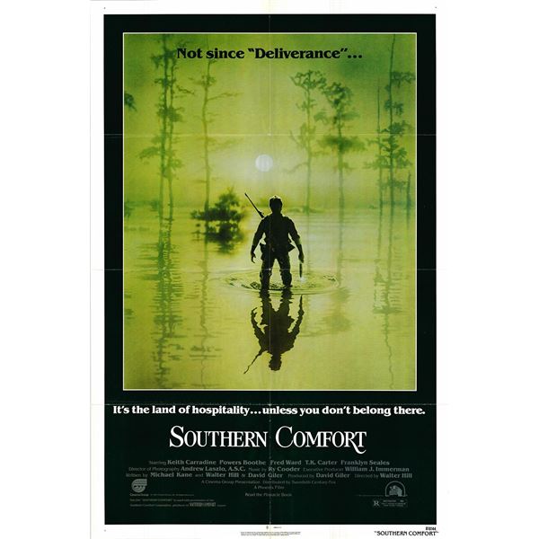 Southern Comfort original 1981 vintage one sheet movie poster