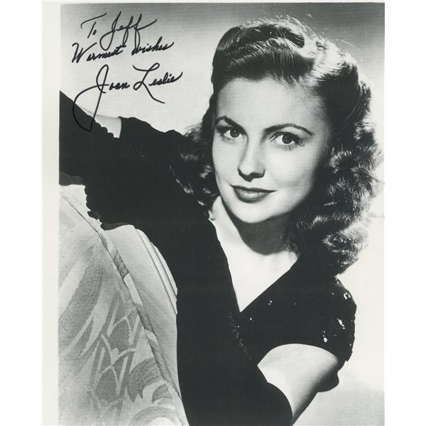 Joan Leslie signed photo