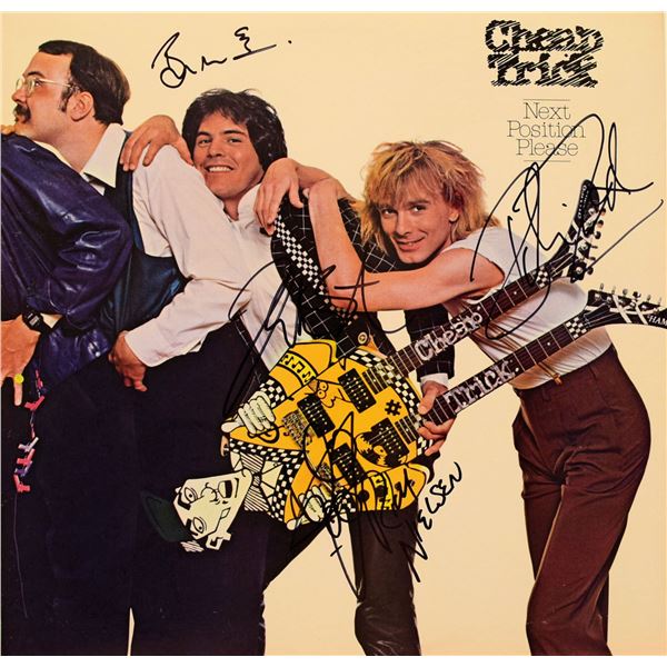 Cheap Trick Next Position Please signed album