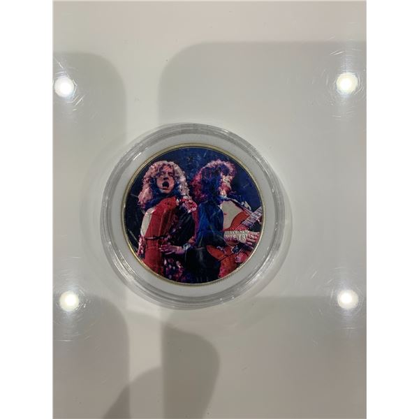 Led Zeppelin silver dollar