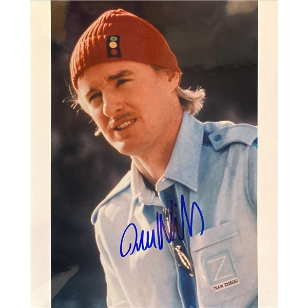The Life Aquatic with Steve Zissou Owen Wilson signed movie  photo