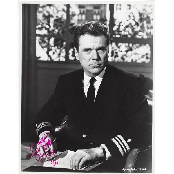 Jackie Cooper signed photo