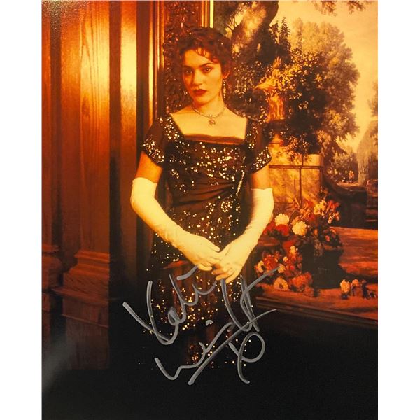 Titanic Kate Winslet signed movie photo