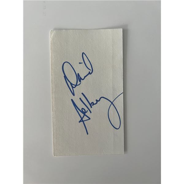 David Selby original signature