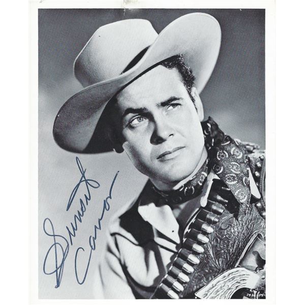 Days of Buffalo Bill Sunset Carson signed photo