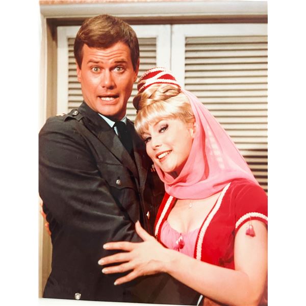I Dream of Jeannie Larry Hagman and Barbara Eden photo