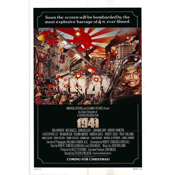 1941 original 1979 vintage advance one sheet movie poster