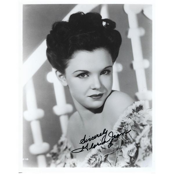 Gloria Jean signed photo