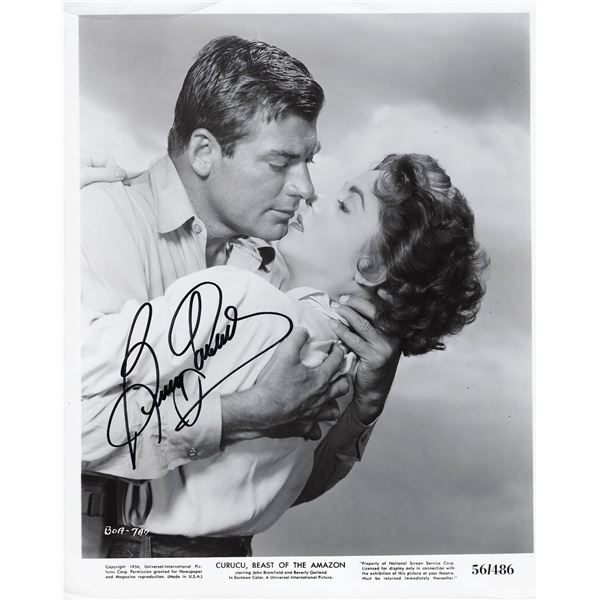 Curucu, Beast of the Amazon Beverly Garland signed movie photo