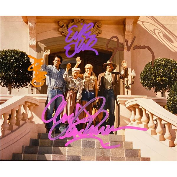 The Beverly Hillbillies cast signed movie photo