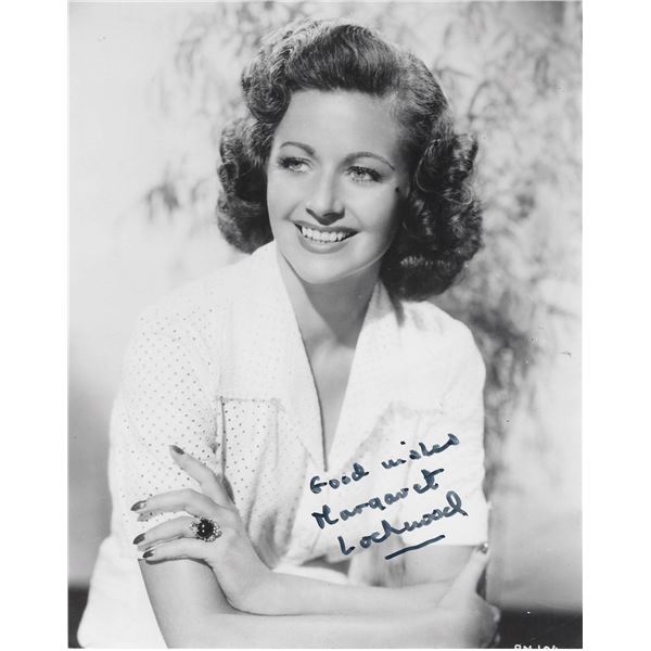 Margaret Lockwood signed photo