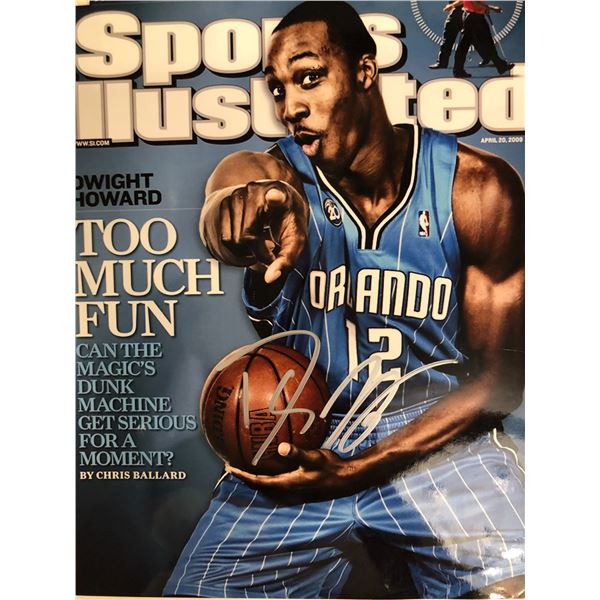 Sports Illustrated signed by Dwight Howard