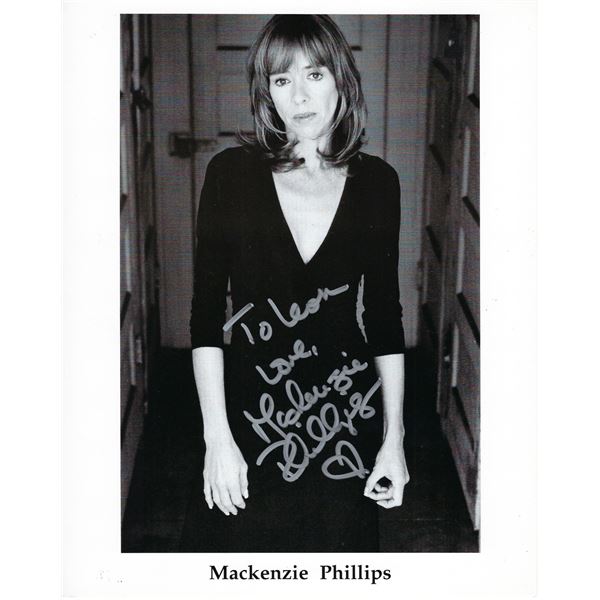 Mackenzie Phillips signed photo