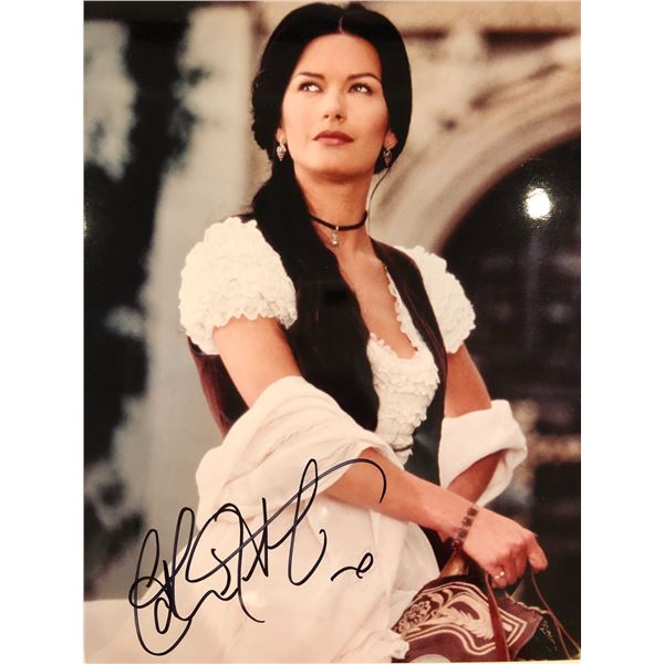 Catherine Zeta-Jones signed photo